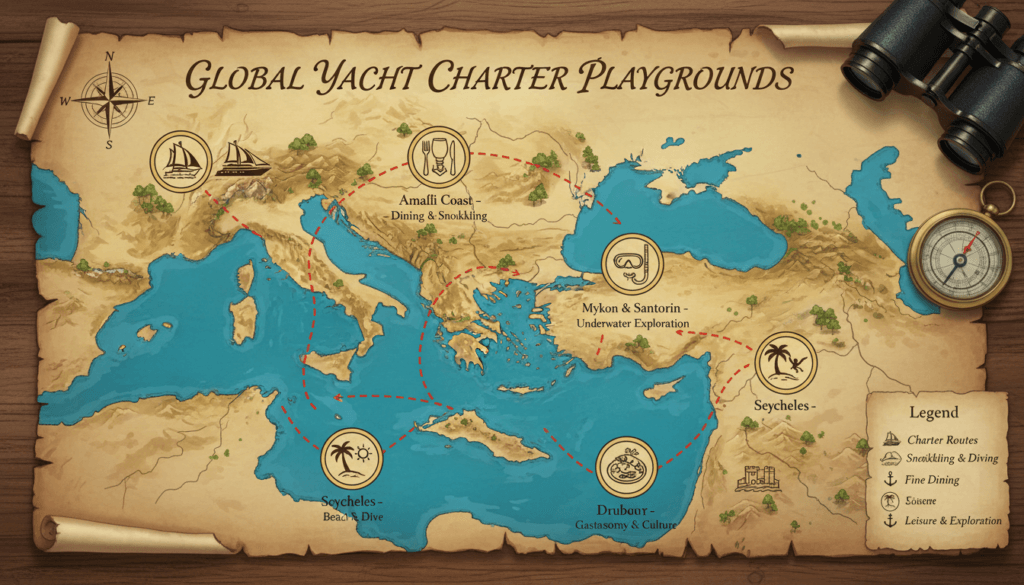Yacht getaway image