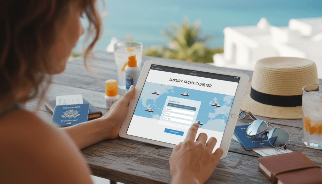 Yacht rental planning