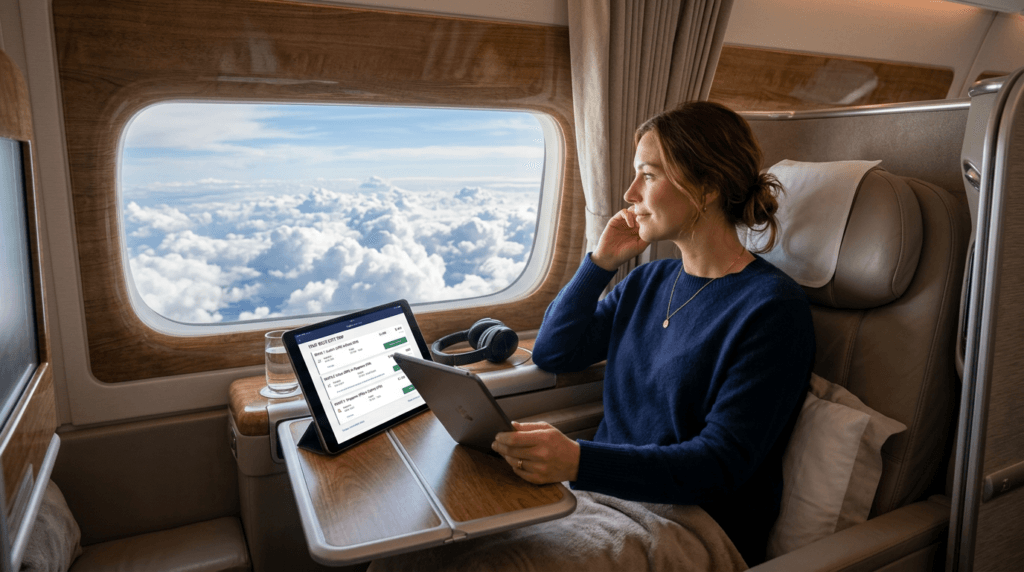Luxury travel experience