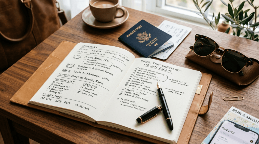Luxury Travel Itinerary Planning