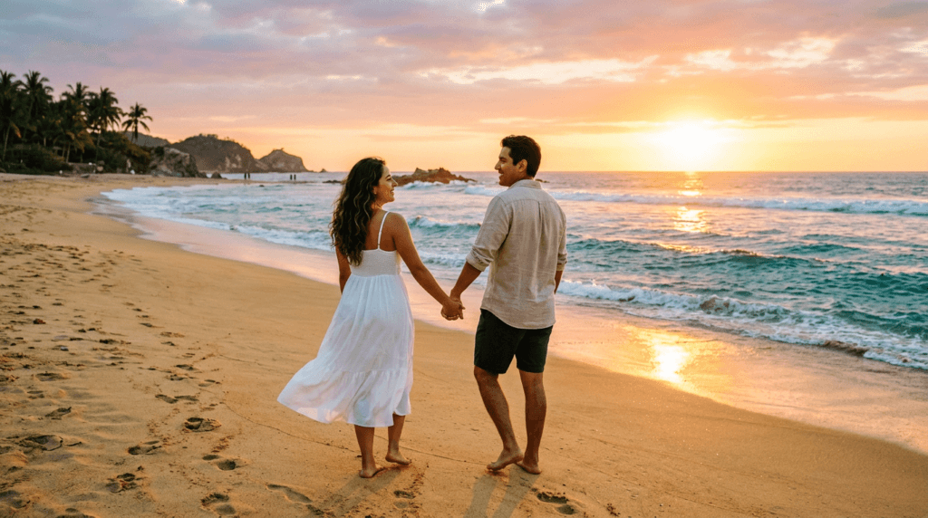 Romantic getaway in Mexico